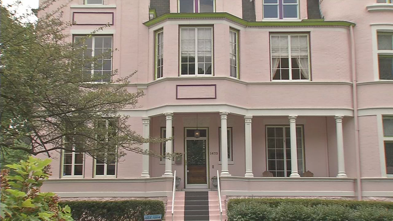 Pink Palace head-on
